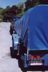Custom Cover for Trailer Back View