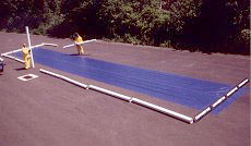 unfold the bottom tough tarp
