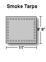 smoke tarp diagram